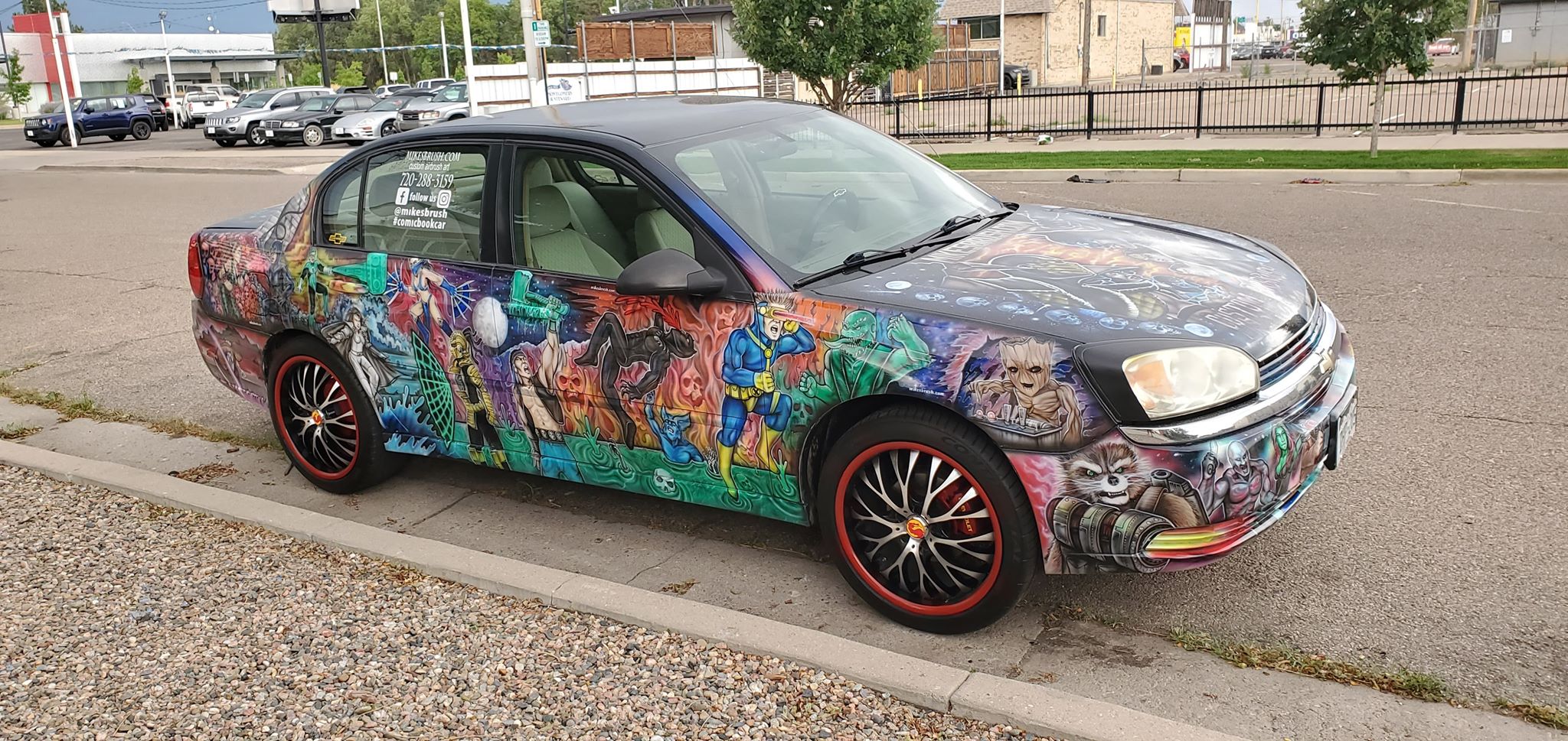 Airbrush car (32) Mike’s Brush