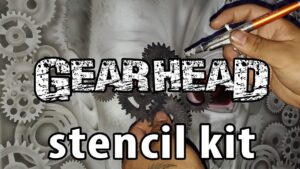 Gearhead Stencil Kit