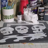Skull Stencil #2