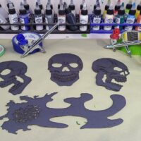 Skull Stencil #2