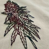Weed Bud Stencil for Airbrush Shirts