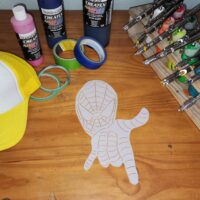 Webman Shirt Stencil