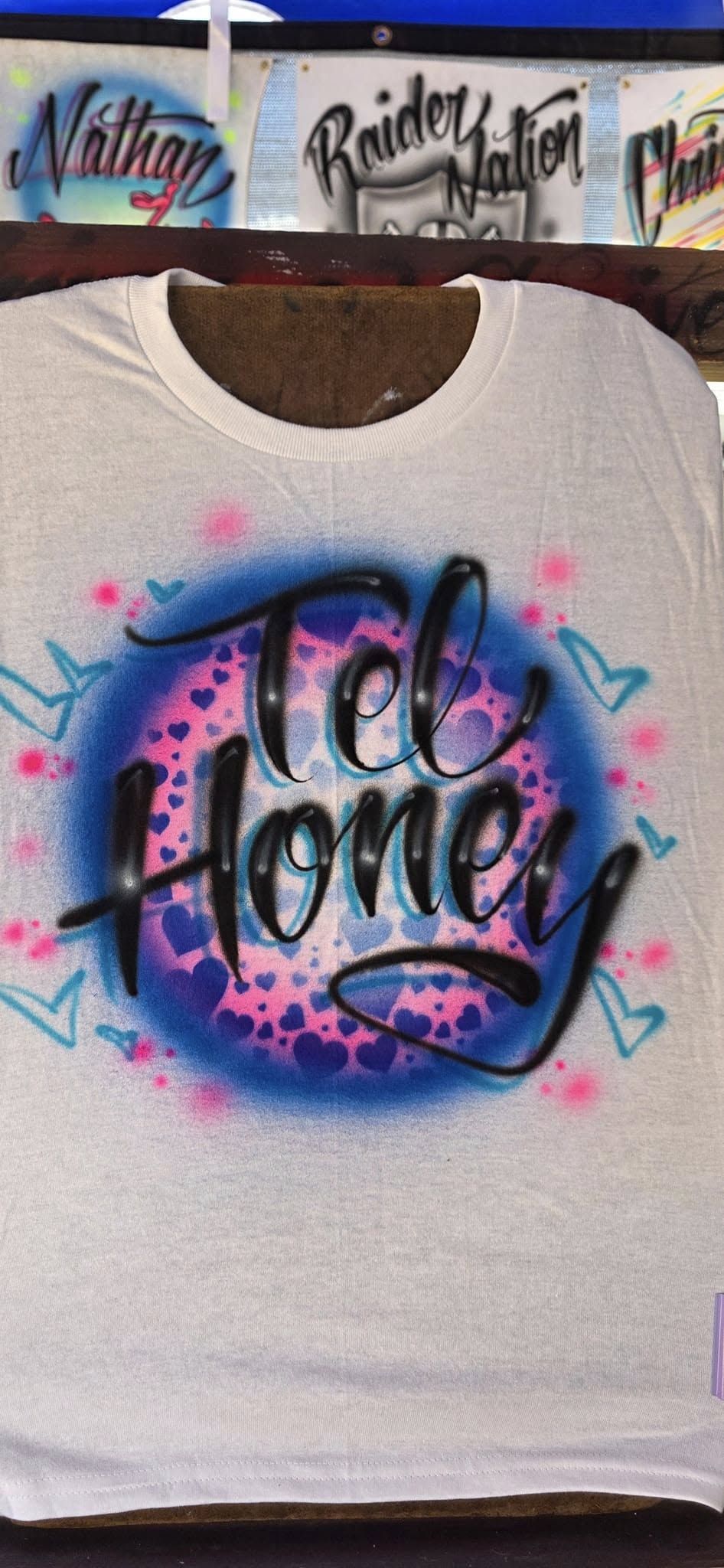 Script Hearts T-Shirt